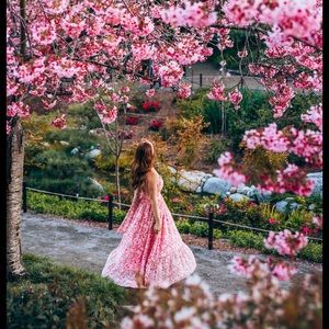 Size S floral maxi dress from Perrin and co